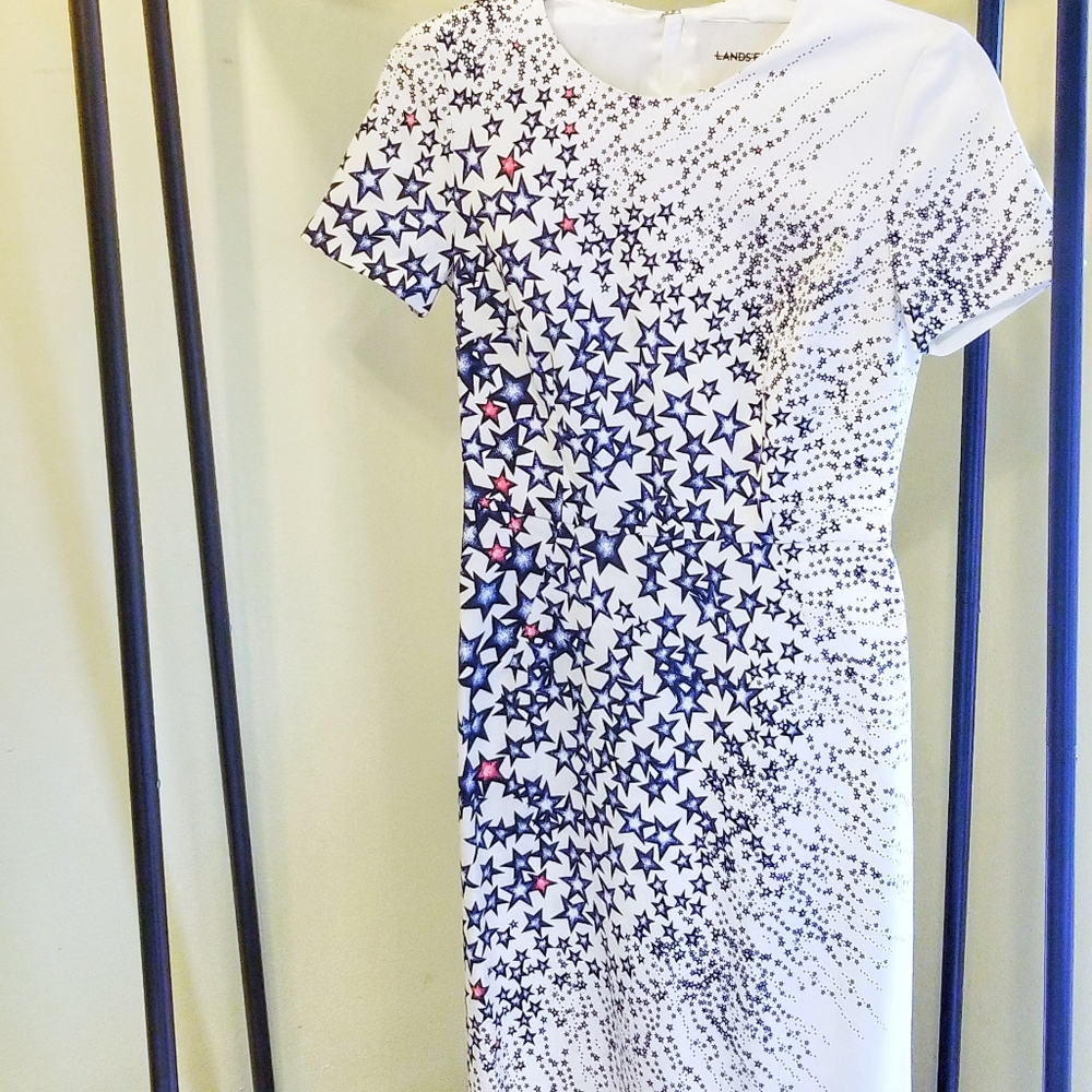 Lands End STARS DRESS - Picture 4 of 4